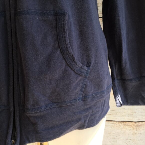 Thyme Blue Hoodie size Med - R-28 - Picture 6 of 8